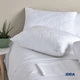 Подушка IDEIA 50x70 - Standart Plus Готель стьобаний на блискавці білий - зображення 9