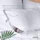 Подушка Air Dream Premium IDEIA 50*70 см чохол з внутрішньою подушкою на блискавці, антиалергенна білий - зображення 8
