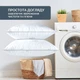 Набор из двух подушек IDEIA 50x70 - Super Soft Classic искусственный пух белый - изображение 9