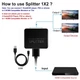 HDMI Сплиттер (1 на 2) 4К 60Hz Black | Дублирование экрана| Для PC, XBox, PS4, PS5, видеоплееров - изображение 5