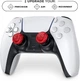 Накладки на стіки KontrolFreek® Apex Legends: Predator Edition для геймпаду Sony DualSense PS5 / DualShock PS4 - зображення 3