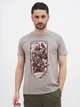 Футболка хлопковая длинная мужская Sol's Imperial Cossack with hawk 11500380/396 S Серая (3609374950194) - изображение 1