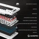 Клавіатура GamePro MK160B Outemu Red Hot-Swap підсвітка, чорна (MK160B_BK) 288438 - изображение 6
