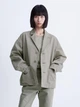 Куртка демисезонная женская Uniqlo 532741440 L Серая (1159820867) - изображение 1