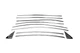 Полная окантовка стекол (10 шт, нерж.) для Hyundai Elantra (MD/UD) 2011-2015 гг - изображение 1