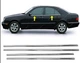 Нижня окантовка стекол (4 шт, нерж) Carmos - Турецька таль для Mercedes E-сlass W210 1995-2002 рр - зображення 5