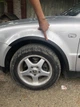 Расширители арок (4 шт, черные) SW, 1996-2005, ABS для Volkswagen Passat B5 - изображение 14