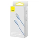 Кабель Lightning гнучкий 1.2м блакитний Baseus Jelly Liquid Silica Gel CAGD000003 - зображення 5
