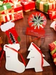 Бирки для подарунків Centrum Christmas 809501 Паперові Об'ємні 8.5х5 см 12 шт (2000998484187) - зображення 6