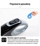 Повідець-рулетка для собак та котів 5м SJ-208 Gray-Black сіро-чорний - зображення 4