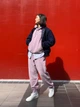 Стьобаний бомбер Uniqlo розмір М синій (467597) - изображение 6