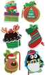 Бирки для подарунків Centrum Christmas 809502 Паперові Об'ємні 8.5х5 см 12 шт (2000998484194) - зображення 2