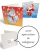 Бирки для подарунків Centrum Christmas 80953 Паперові Об'ємні 5.5х5.5 см 12 шт (4030969809532) - зображення 3