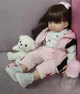 Кукла Yi Wu Jiayu Reborn Dolls Pink большая мягкотелая 47см c аксессуарами - изображение 2