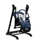 Стільчик для годування + гойдалка 2 в 1 Caretero Indigo Black Navy - зображення 8