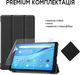 Чехол для планшета Airon Premium для Lenovo M8 2-3th Gen (TB-8505/TB-8506) 8" с защитной пленкой и салфеткой Black (4821784622453) - изображение 10