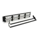 Патч-панель 48 порта UTP DUAL кат 5Е 19" 2U не экранированная черная Voltronic YT-09650 - изображение 3