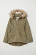 Парка H&M 134см хаки 96277698 - изображение 1