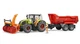 Машинка Bruder Трактор Claas Axion 950 для уборки снега 1:16, 03017 - изображение 2
