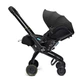 Автокрісло-коляска Doona X Infant Car Seat гр. 0+ 0-13 кг Nitro Black, SP450-20-033-015 - зображення 6