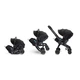 Автокрісло-коляска Doona X Infant Car Seat гр. 0+ 0-13 кг Nitro Black, SP450-20-033-015 - зображення 13