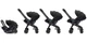 Автокрісло-коляска Doona X Infant Car Seat гр. 0+ 0-13 кг Nitro Black, SP450-20-033-015 - зображення 15
