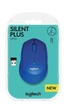 Мышь беспроводная Logitech M330 Silent Plus (910-004910) Blue USB - изображение 10