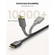Кабель UGREEN US130 USB 3.0 A Male to Micro USB(B) 3.0 Male Cable 0.5m/Black (UGR-10840) - изображение 4