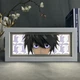 Светильник многослойный ночник 3D с эффектом аниме Тетрадь Смерти Л Death Note L на пульте управления 20 см NL3D DN L - изображение 1