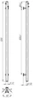 Электрический полотенцесушитель HEATPRO Clio 1200x30 (Полированный) ( CH-CL120030EC ) - изображение 3