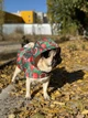 Дощовик-накидка з капюшоном для собак WAUDOG Clothes, малюнок "Гранати", розмір XL - зображення 8