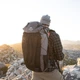 Рюкзак туристичний Naturehike Rock NH19BP095, 60+5 л, графіт в клітинку - изображение 8