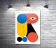 Картина Глаз Баухаус 43x60 см Модуль №1 (005644) - изображение 1