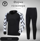 Дитяча воротарська форма YAR-sport 41 (форма воротаря) штани+лонгслів чорна розмір L на зріст 165-170 см - изображение 1