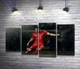 Модульная картина Капитан португальской сборной – Криштиану Роналду (Cristiano Ronaldo) 132x75 см Модуль №3 (003257) - изображение 1