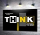 Картина Мотиваційний плакат: Think 130x86 см Модуль №1 (005290) - зображення 1