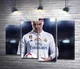 Модульная картина Постать Кріштіану Роналду (Cristiano Ronaldo) на постері до гри "FIFA 18" 100x73 см Модуль №3 (003600) - зображення 1