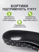 Стельки в обувь для здоровья стопы ортопедические универсальные с пяточным амортизатором 40-46 - изображение 4