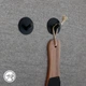 Крючок одинарный клеящийся MVM HSS-504R BLACK Нержавеющая сталь Чорный (HSS-504R BLACK) - изображение 4