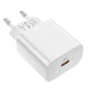 Зарядное устройство Hoco 1хType-C PD 20W White (C76A Plus) - изображение 4