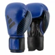 Боксерские перчатки Adidas WAKO (adiKBWKF200) Blue/Black 10 унций - изображение 1