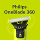 Ostrza Philips OneBlade 360 Replacement Blades 2 szt. QP420/50 (8710103997146) - obraz 3