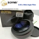 Ширококутна насадка - оптичний конвертер "wide-angle" - ZOMEI - 40.5 мм - 0.45x - зображення 1