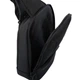 Сумка слинг городская спортивная Sky Bow 15213 объем 5л размер 18х8х30см Black - изображение 7