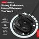 Вакуумные bluetooth наушники Lenovo ERAZER XT60 TWS для спорта/ черные - изображение 2