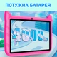 Планшет дитячий Q Kids Tablets 2/36Гб 4000 мАг з захисним чохлом Android для дітей для ігор Рожевий - зображення 4