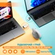 Мышка Анатомическая Беспроводная Вертикальная Эргономичная USB и Type C для ноутбука ПК Белая - изображение 2
