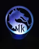 3d-светильник Мортал Комбат Mortal Kombat, 3д-ночник, несколько подсветок (на пульте) - изображение 5