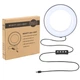Кольцевой LED осветитель ZM100 (6" - 16см) с пультом, USB, стойкой 55 см и шарниром для предметной съемки 1215500142 - изображение 2