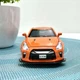 Машинка Auto Expert Nissan GTR металева 1:32 світло/звук/інерційна Помаранчева (38071) - зображення 6